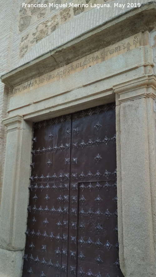 Ermita del Cristo del Prado - Ermita del Cristo del Prado. Portada lateral