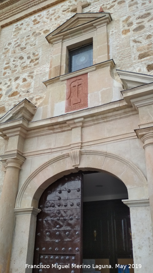 Ermita del Cristo del Prado - Ermita del Cristo del Prado. Portada principal