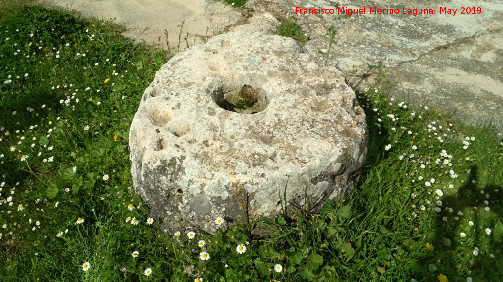 Piedra de Molino de la Hueta Alta - Piedra de Molino de la Hueta Alta. 