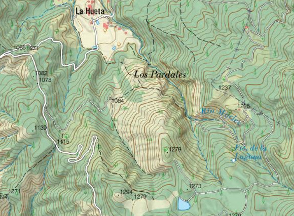 Los Pardales - Los Pardales. Mapa