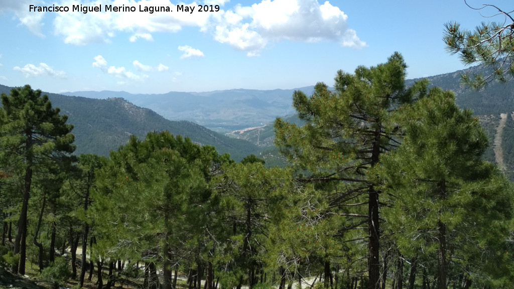 Cerro de la Laguna - Cerro de la Laguna. Vistas hacia Orcera