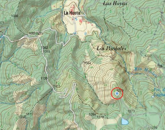 Cerro de la Laguna - Cerro de la Laguna. Mapa