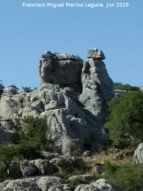 Torcal de Antequera. El Dromedario - Torcal de Antequera. El Dromedario. 