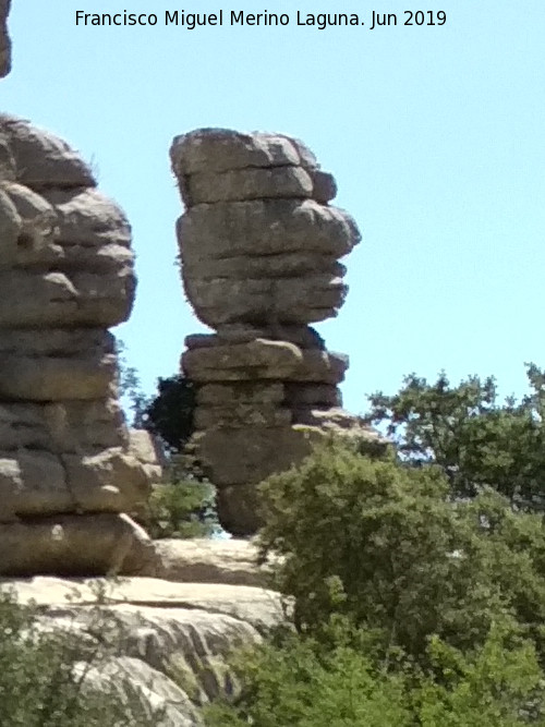 Torcal de Antequera. El Robot - Torcal de Antequera. El Robot. 