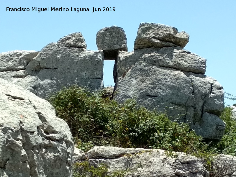 Torcal de Antequera. La Puerta - Torcal de Antequera. La Puerta. 