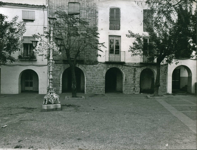 Casa del Cadiato - Casa del Cadiato. Foto antigua. Archivo IEG