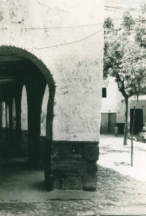 Casa del Cadiato - Casa del Cadiato. Foto antigua. Fotografa de Jaime Rosell Caada. Archivo IEG