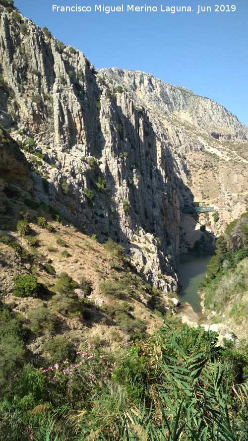 Mirador del Caminito del Rey - Mirador del Caminito del Rey. Vistas