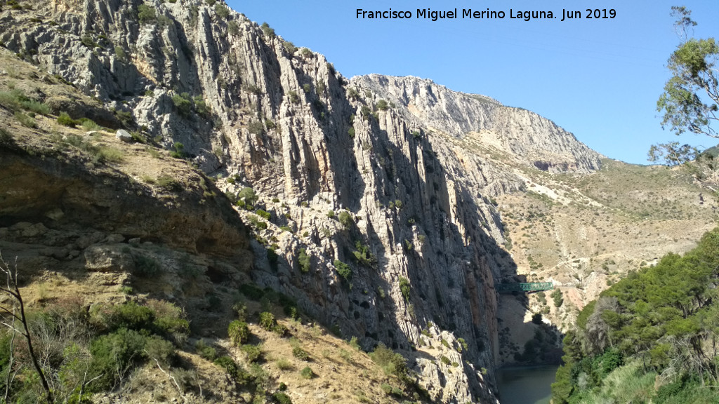 Mirador del Caminito del Rey - Mirador del Caminito del Rey. Vistas