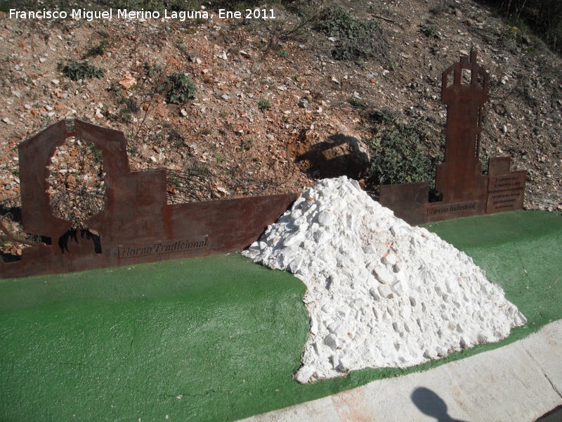 Va Verde de Jabalcuz - Va Verde de Jabalcuz. Monumento a las caleras