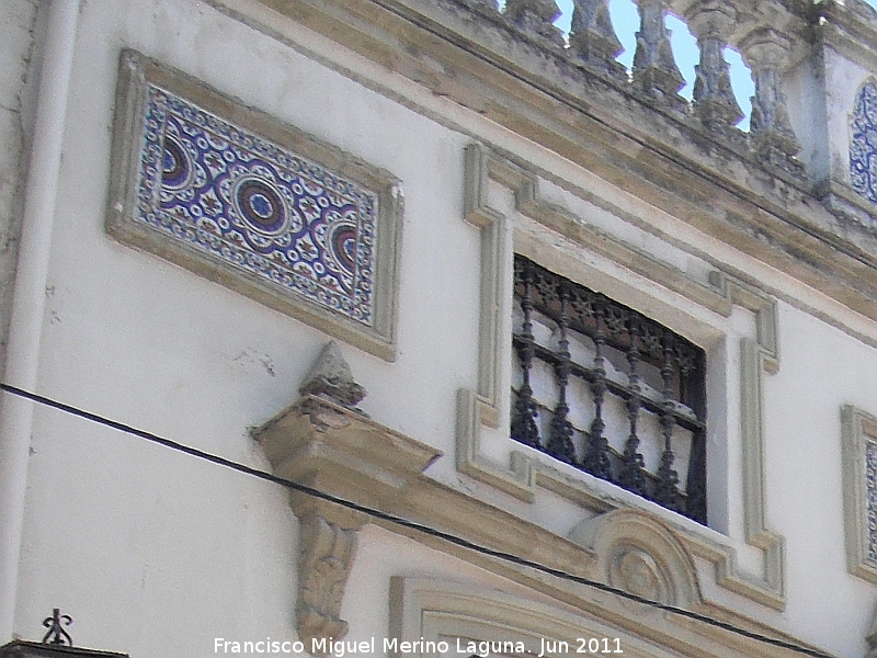 Casa de la Calle Llana n 9 - Casa de la Calle Llana n 9. Azulejos