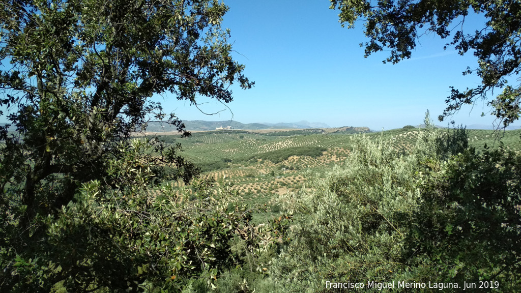 Cabeza del Moro - Cabeza del Moro. Vistas hacia La Mota