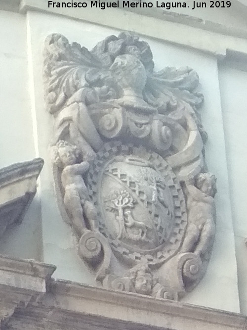 Palacio de los Marqueses de Cartagena - Palacio de los Marqueses de Cartagena. Escudo