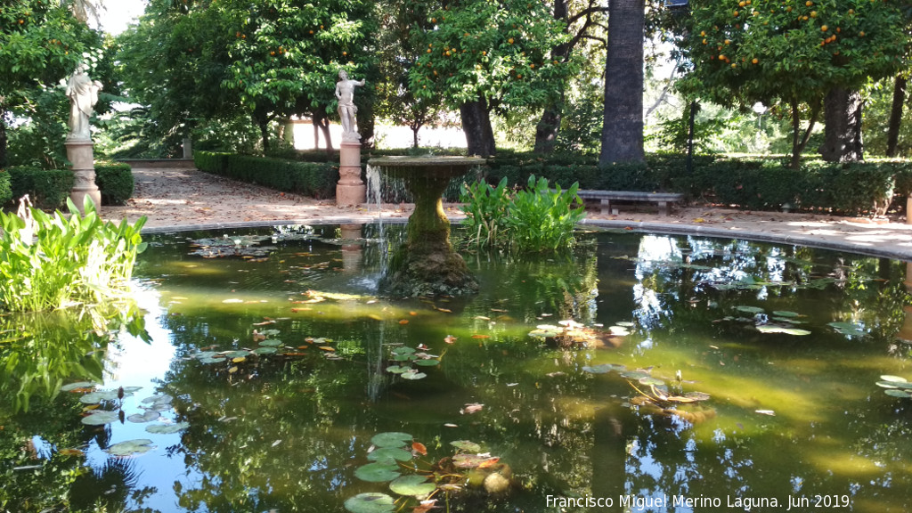 Carmen de los Mrtires. Fuente del Jardn Francs - Carmen de los Mrtires. Fuente del Jardn Francs. 