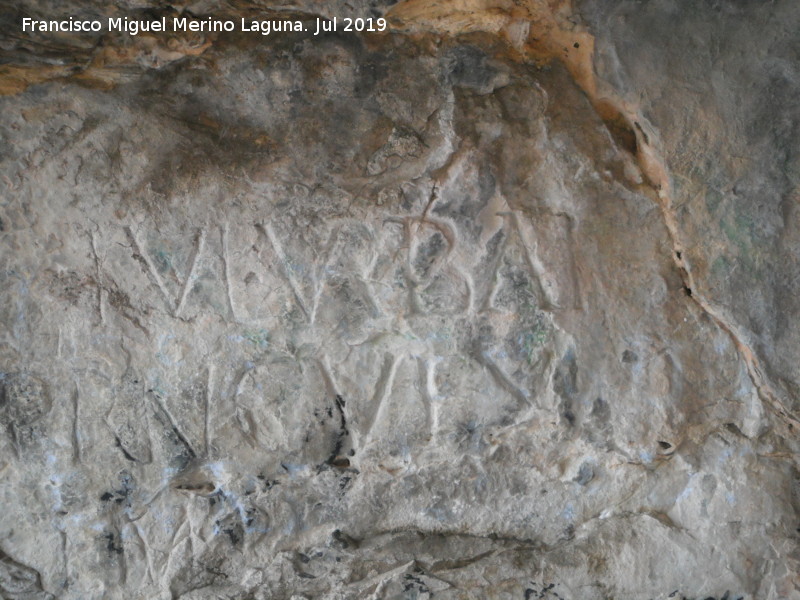 Inscripcin romana de la Cueva del Agua - Inscripcin romana de la Cueva del Agua. 