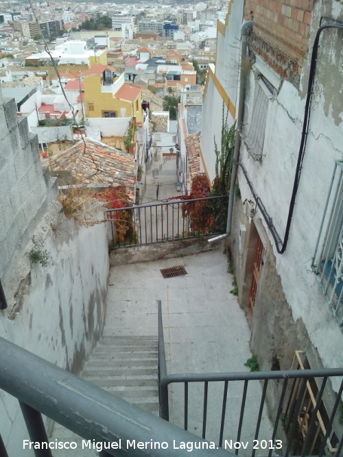 Calle Clavel - Calle Clavel. Parte alta