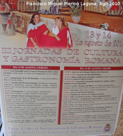 Jornadas de cultura romana - Jornadas de cultura romana. 