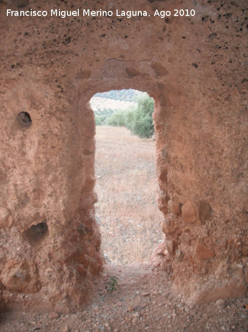 Torre Sur de Santa Catalina - Torre Sur de Santa Catalina. Puerta desde el interior