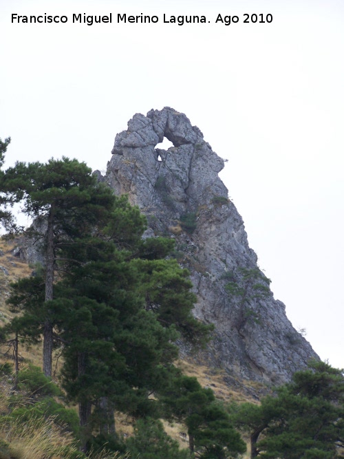 Cerro de Gontar de Santiago - Cerro de Gontar de Santiago. Formacin rocosa