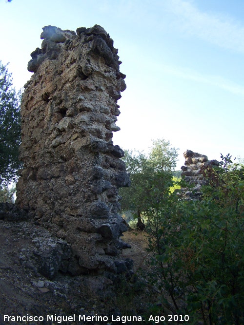 Muralla de la aldea medieval de La Espinareda - Muralla de la aldea medieval de La Espinareda. Lienzos de muralla