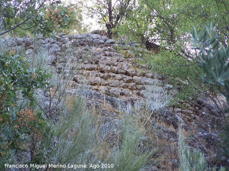 Muralla de la aldea medieval de La Espinareda - Muralla de la aldea medieval de La Espinareda. Lienzo de mampostera