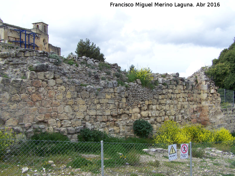 La Mota. Muralla del Arrabal Viejo - La Mota. Muralla del Arrabal Viejo. Lienzo y Torren IV