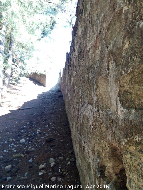 La Mota. Muralla del Arrabal Viejo - La Mota. Muralla del Arrabal Viejo. Intramuros