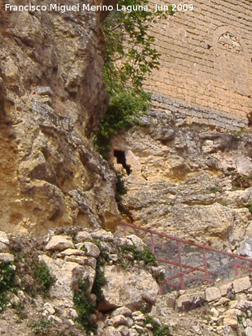 La Mota. Huerto de Moriana - La Mota. Huerto de Moriana. Puerta del pasadizo