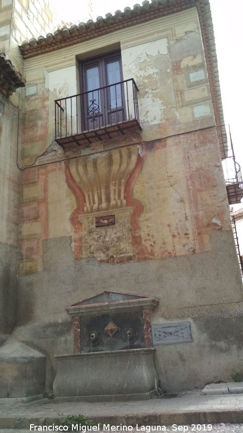 Pilar de la Iglesia de San Cecilio - Pilar de la Iglesia de San Cecilio. Situacin