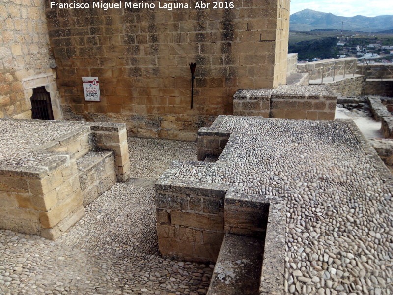 La Mota. Torre del Homenaje - La Mota. Torre del Homenaje. Acodo de extramuros