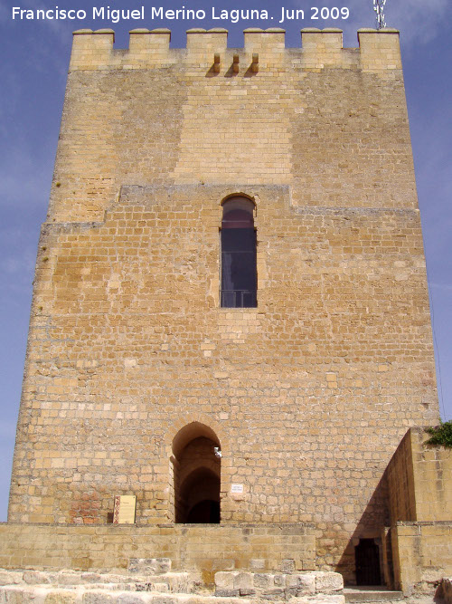 La Mota. Torre del Homenaje - La Mota. Torre del Homenaje. Extramuros