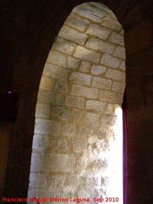 La Mota. Torre del Homenaje - La Mota. Torre del Homenaje. Arco del ventanal