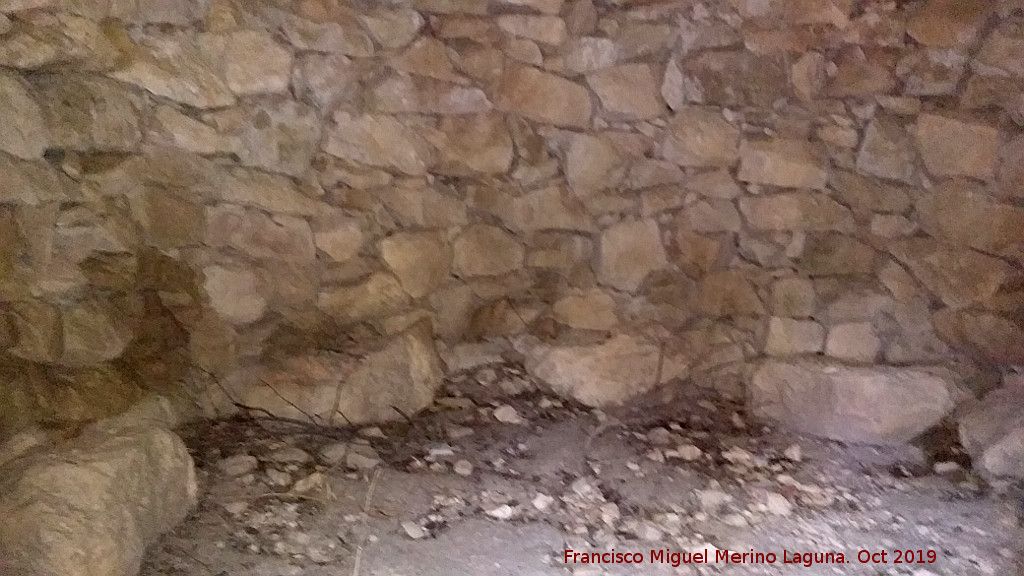 Chozo de los Cornetales - Chozo de los Cornetales. Interior