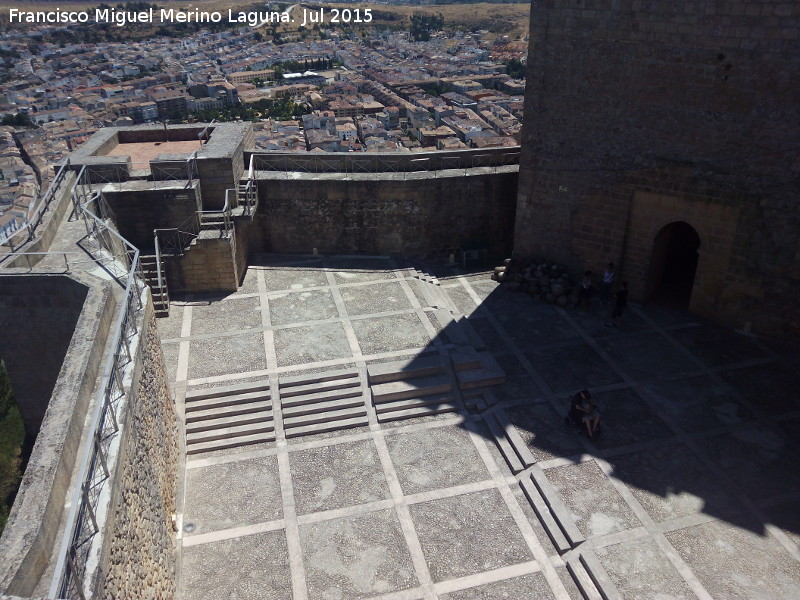 La Mota. Patio de Armas - La Mota. Patio de Armas. 