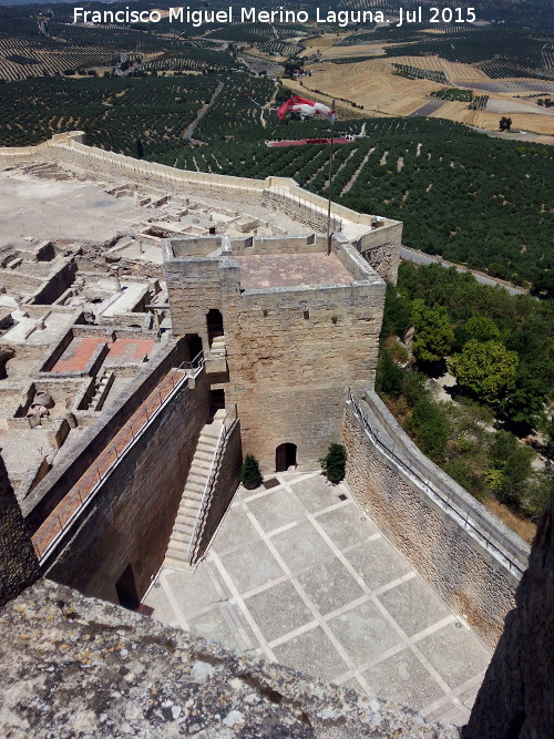 La Mota. Patio de Armas - La Mota. Patio de Armas. 