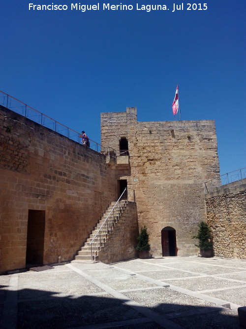 La Mota. Patio de Armas - La Mota. Patio de Armas. 