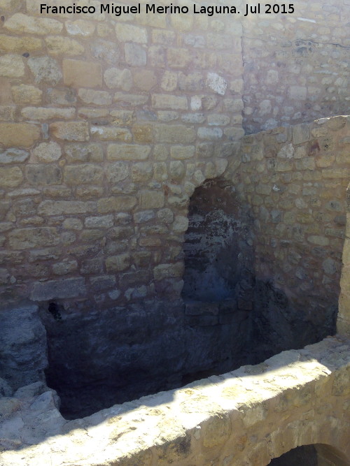 La Mota. Barrio Bahondillo - La Mota. Barrio Bahondillo. Hornacina en la muralla