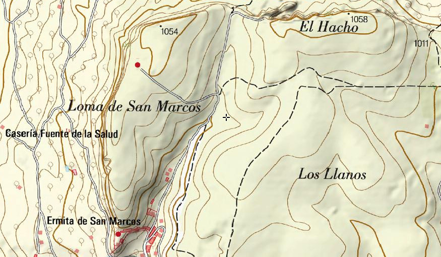 El Hacho-San Marcos - El Hacho-San Marcos. Mapa