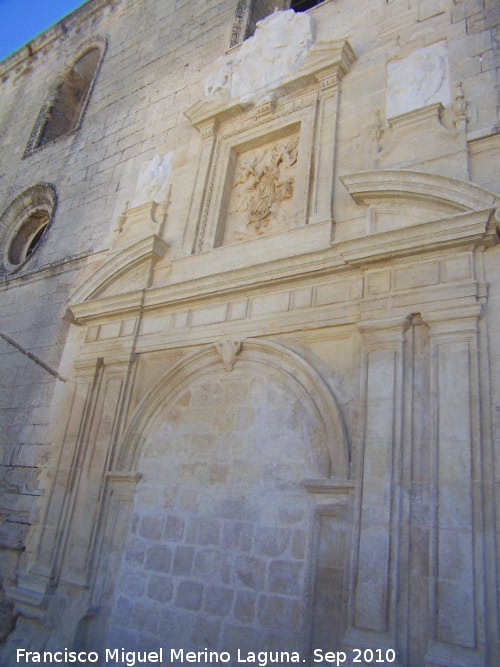 La Mota. Iglesia Mayor Abacial. Puerta del Perdn - La Mota. Iglesia Mayor Abacial. Puerta del Perdn. 