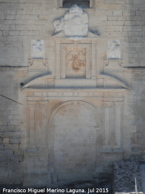 La Mota. Iglesia Mayor Abacial. Puerta del Perdón - La Mota. Iglesia Mayor Abacial. Puerta del Perdón. 