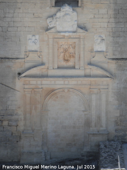 La Mota. Iglesia Mayor Abacial. Puerta del Perdn - La Mota. Iglesia Mayor Abacial. Puerta del Perdn. 