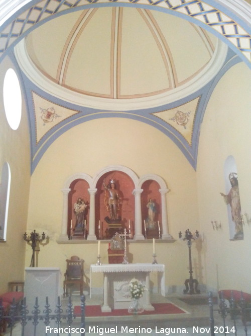 Ermita del Arcngel San Miguel - Ermita del Arcngel San Miguel. Interior