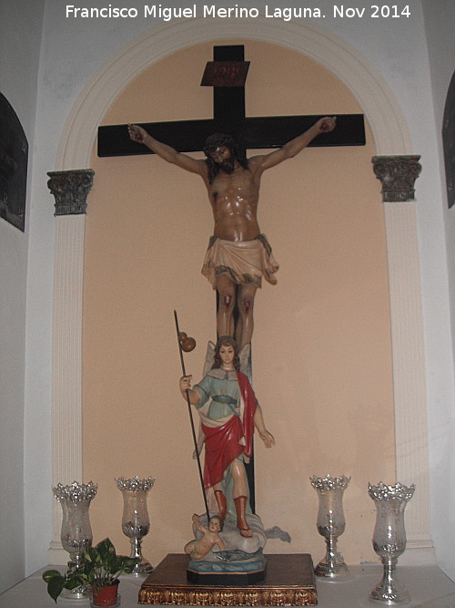 Ermita del Arcngel San Miguel - Ermita del Arcngel San Miguel. Cristo de la cripta