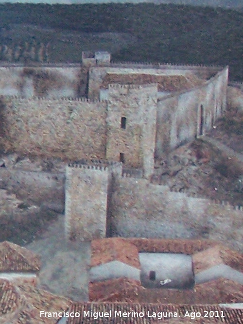 Castillo de la Villa. Torre Almedina - Castillo de la Villa. Torre Almedina. Reconstruccin virtual