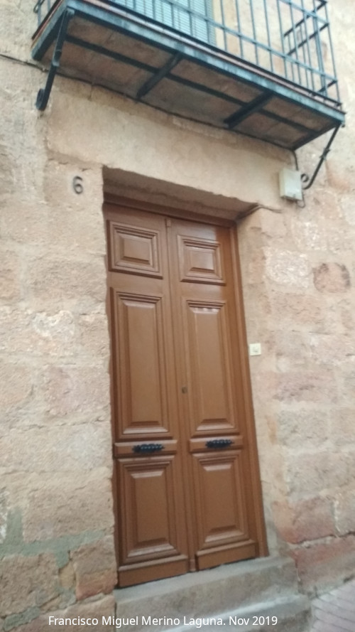 Casa de la Calle de la Trinidad n 6 - Casa de la Calle de la Trinidad n 6. Portada