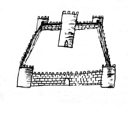 Castillo de Aldehuela de Andjar - Castillo de Aldehuela de Andjar. Segn Jimena Jurado, siglo XVII