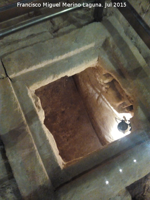 La Mota. Iglesia Mayor Abacial. Excavacin arqueolgica - La Mota. Iglesia Mayor Abacial. Excavacin arqueolgica. Cripta renacentista
