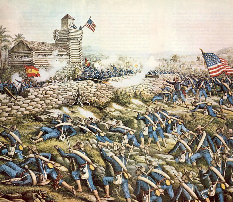 Batalla de las Lomas de San Juan (Cuba) - Batalla de las Lomas de San Juan (Cuba). 