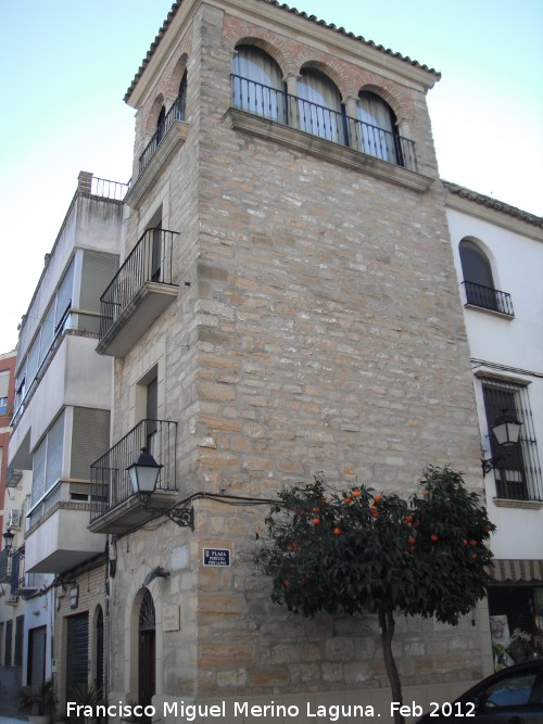 Muralla de Porcuna - Muralla de Porcuna. Torren de la Plaza de Andaluca