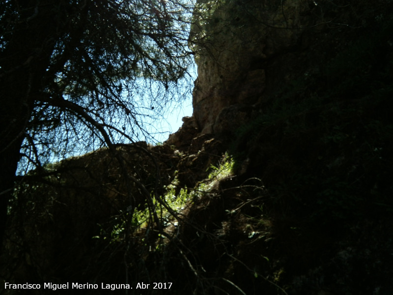 Castillo de la Yedra - Castillo de la Yedra. Restos